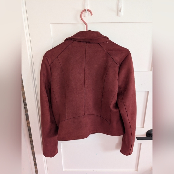 Dynamite Faux Suede Moto Jacket - Picture 3 of 4